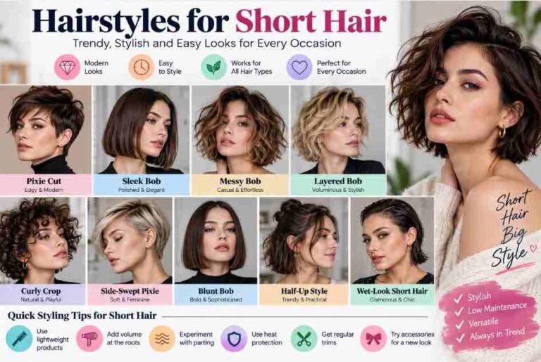 Hairstyles for Short Hair