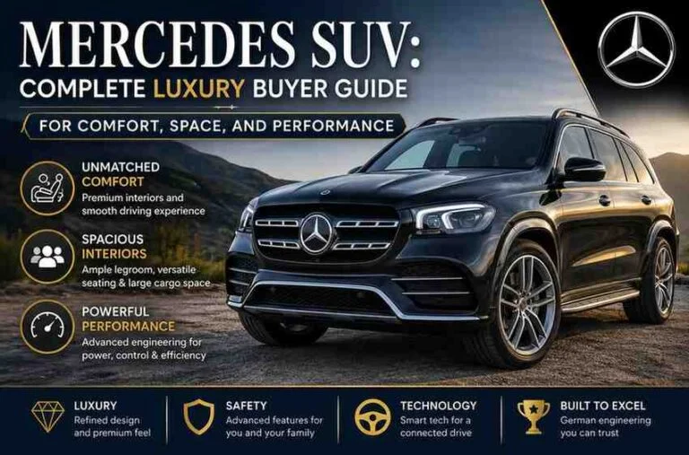 Mercedes Suv: Complete Luxury Buyer Guide for Comfort, Space, and Performance